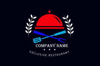 make a food, café, bakery, coffee shop, and restaurant logo