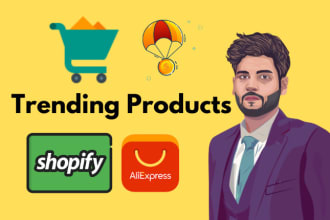 find top trending shopify dropshipping products