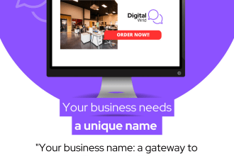 brainstorm unique business name ideas, product or domain name