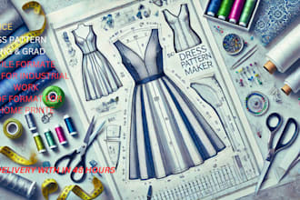 make custom clothing pattern for your business