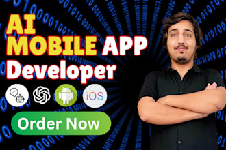 develop ai chatbot , chatgpt integration mobile app with flutter