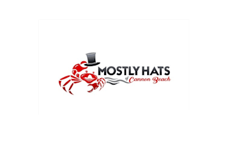 eye catching fun hat shop logo design