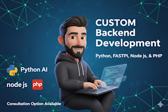 develop node js, python rest apis for seamless solution