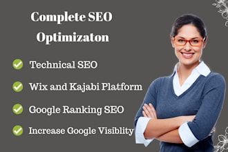do seo for wix and kajabi website for google traffic