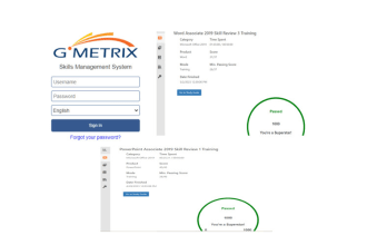 do gmetrix ms office mos and digital literacy tasks