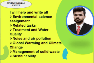 help and write all environmental science assignment and related tasks