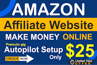 setup autopilot amazon affiliate website