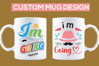 make a unique design for a coffee mug