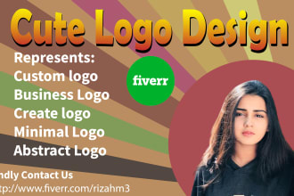 create cute logo design for your business enterprise