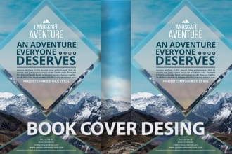 do book cover design, book formatting and layout design