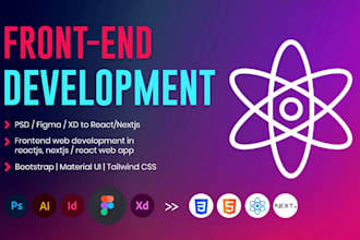 be your reactjs, nextjs web application frontend developer