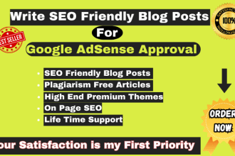 build your google adsense approved wordpress website for passive income