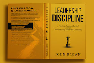 design premium book covers and book interior formatting