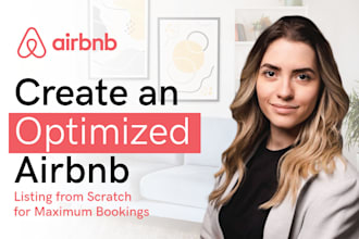 create an optimized airbnb listing from scratch