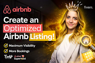 create an optimized airbnb listing from scratch