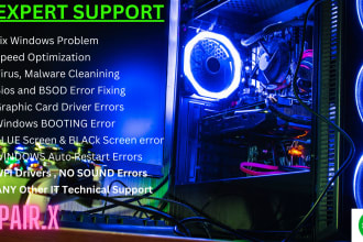 fix, tweak, optimize, repair, speed up, troubleshoot your gaming pc, remotely