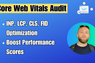 improve core web vitals and fix cls, lcp, fid, inp scores