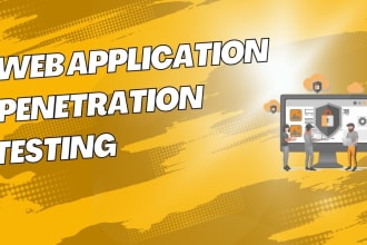 conduct web application penetration testing with detailed report