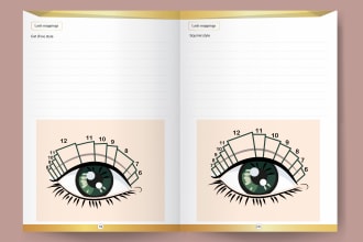 sell you eyelash extension workbook