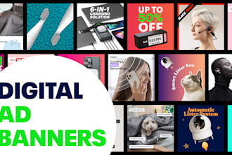 make catchy digital ad banners