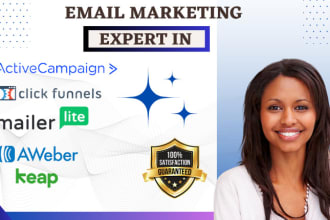set up activecampaign clickfunnels mailerlite aweber keap for you
