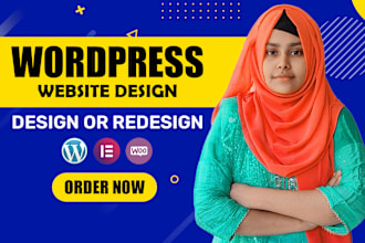 build, redesign, revamp wordpress website development, ecommerce website design