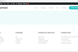 develop a professional level educational institute website