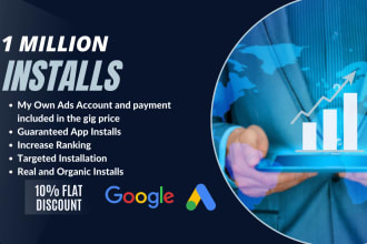 do guaranteed app installs, app promotion and game promotion