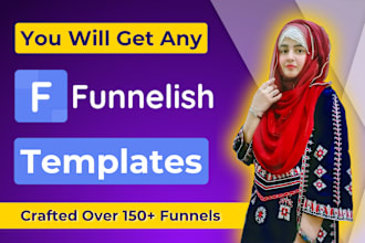 build and sell custom funnelish templates and landing pages