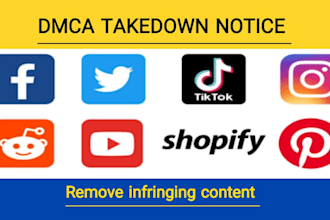 file dmca complaints to protect your content from all social media platforms