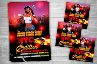 design business,event,church flyers and social media kit