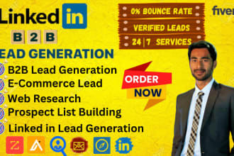 linkedin sales navigator b2b lead generation email list building lead gen