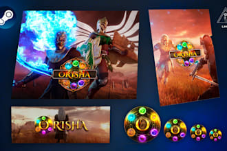 make custom steam capsule design for your page