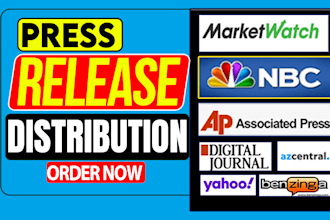 do press release distribution and press release writing for your book