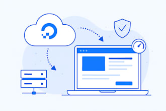 setup or migrate your website to digitalocean cloud server