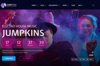 design event website, event management and event ticket selling website