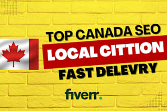 local seo service of canada country available
