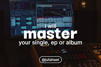 master your single, ep or album
