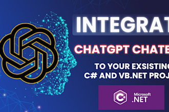 integrate chatgpt chatbot to your existing c and vb net project