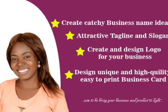 create amazing names and slogans for businesses or products