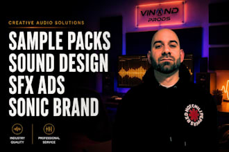 do sample packs sound design atmos sfx ads sonic brand