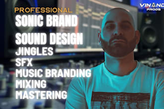 do professional foley sound design atmos sfx ads sonic brand