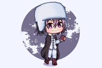draw cute anime chibi