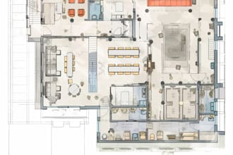 develop your commercial floor plan, architecture planning