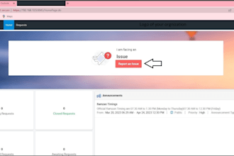 develop IT ticketing system and network monitoring server