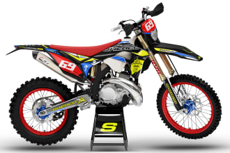 design a professional mx motorcycle or dirt bike wraps