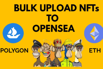 bulk upload nfts to opensea fast and secure