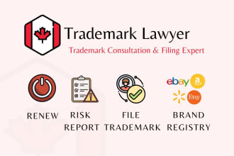 search, file, renew and register canada trademark
