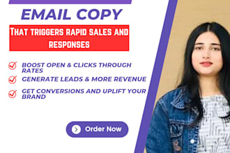 write sales email copy for your marketing campaign