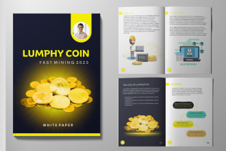 design white paper or white paper crypto, ico and blockchain